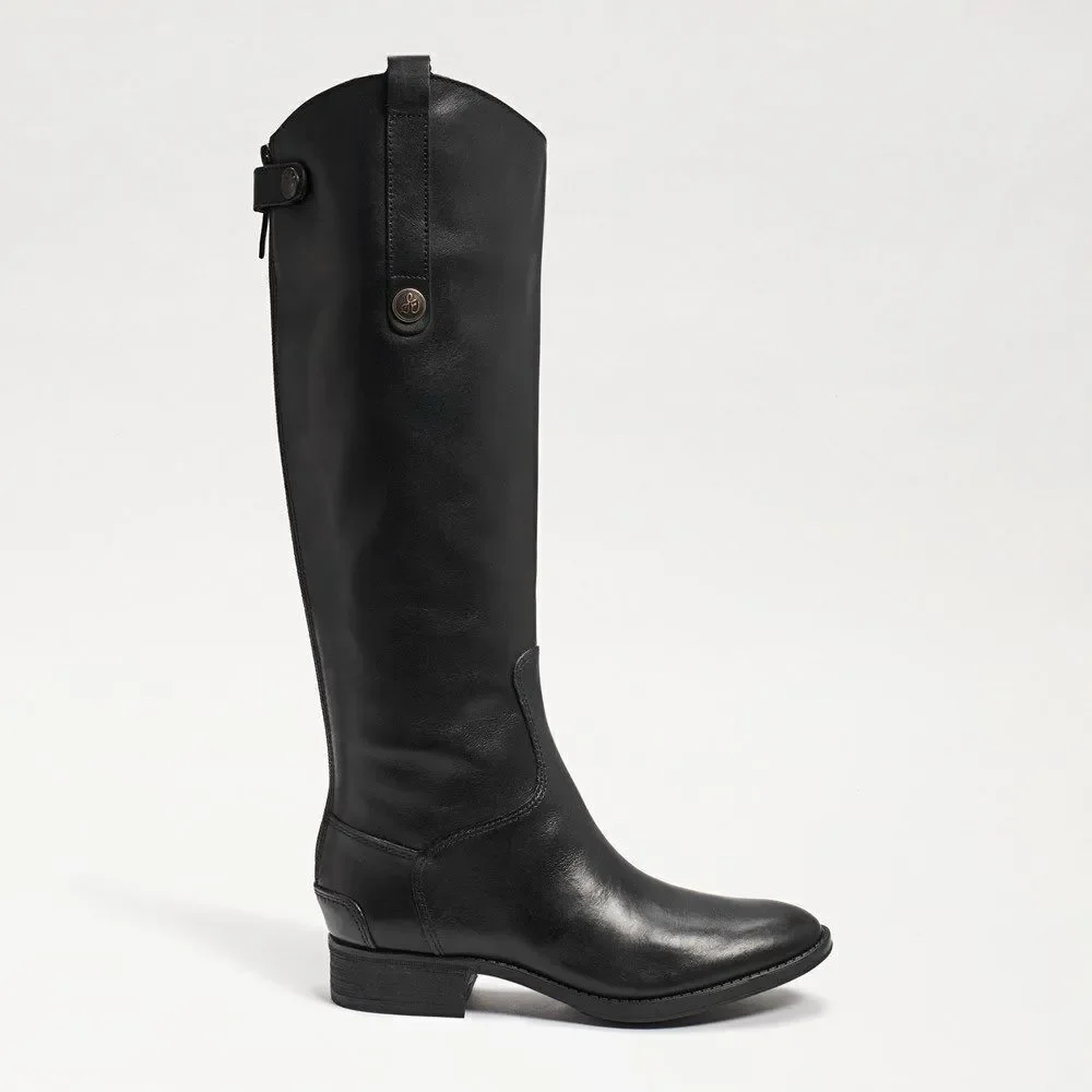 Sam Edelman Black Penny leather boots